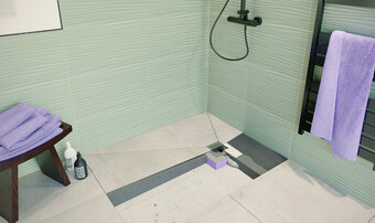JACKOBOARD® Aqua Connect : le module pratique pour une évacuation maîtrisée dans les douches à chape JACKOBOARD® Aqua Connect : le module pratique pour une évacuation maîtrisée dans les douches à chape