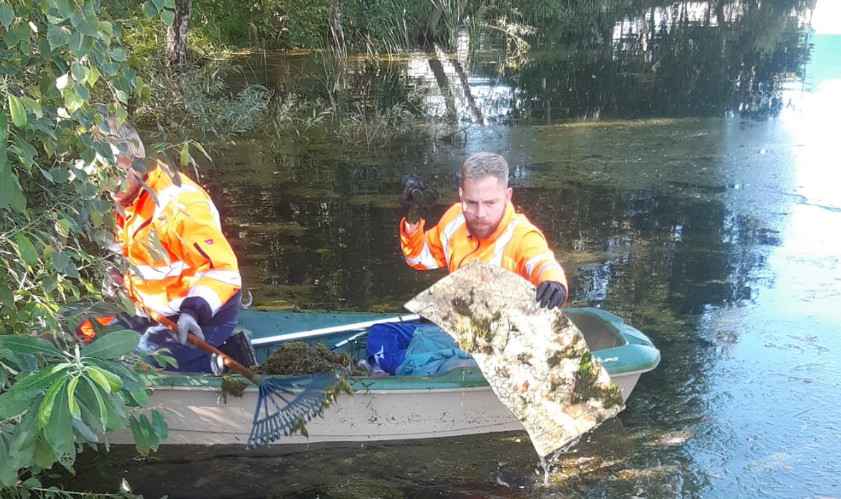 Nous faisons le ménage !  Les équipes de JACKON by BEWI participent au World Cleanup Day