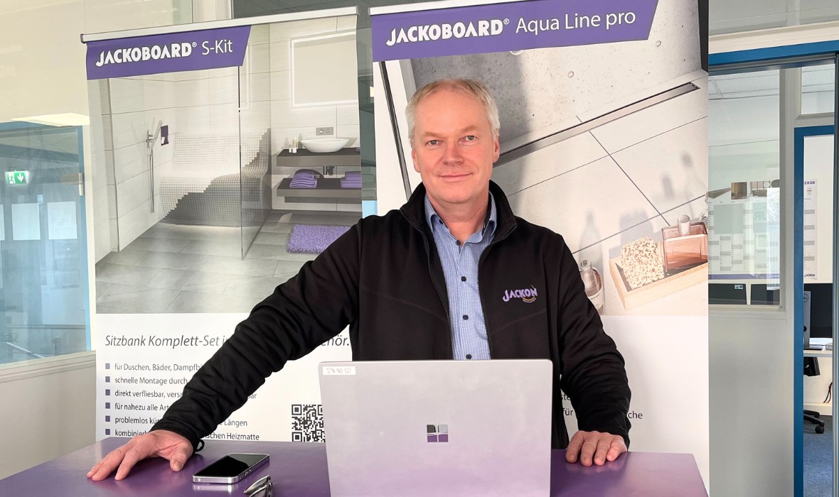 JACKOBOARD® Live-Webinare 2026:  Barrierefreie Bäder schneller, leichter und sicherer realisieren